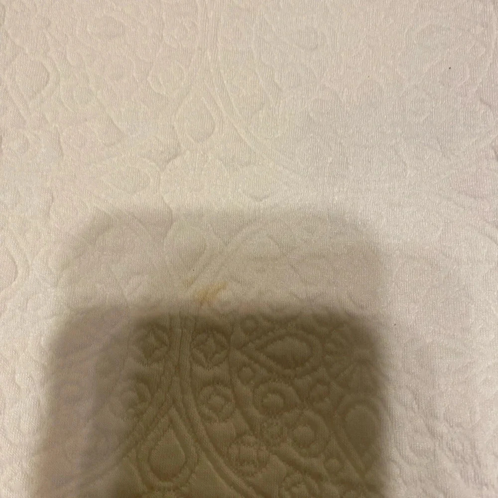 Ralph Lauren Classic Sheath Sleeveless White Embossed Print Lined Dress, Size 6 - Picture 8 of 8
